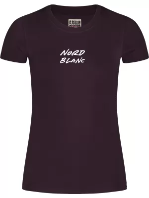 Ženska majica kratkih rukava NORDBLANC FIN NBSLT8170 SMEĐA