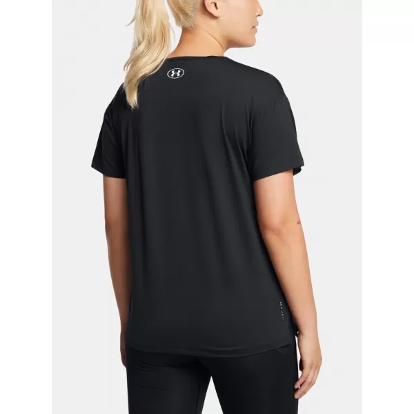  Ženska majica kratkih rukava UNDER ARMOUR VANISH ENERGY SS 2.0 1379141-002 CRNA 