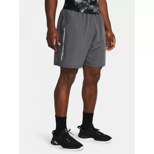  Muške kratke hlače UNDER ARMOUR WOVEN WDMK SHORTS 1383356-025 SIVA 