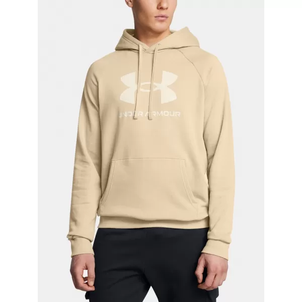  Muški sweatshirt UNDER ARMOUR RIVAL FLEECE LOGO HD 1379758-299 SMEĐA 