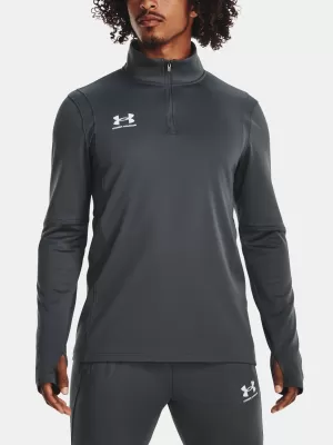 Muška majica kratkih rukava UNDER ARMOUR MS CH. MIDLAYER 1379588-025 SIVA