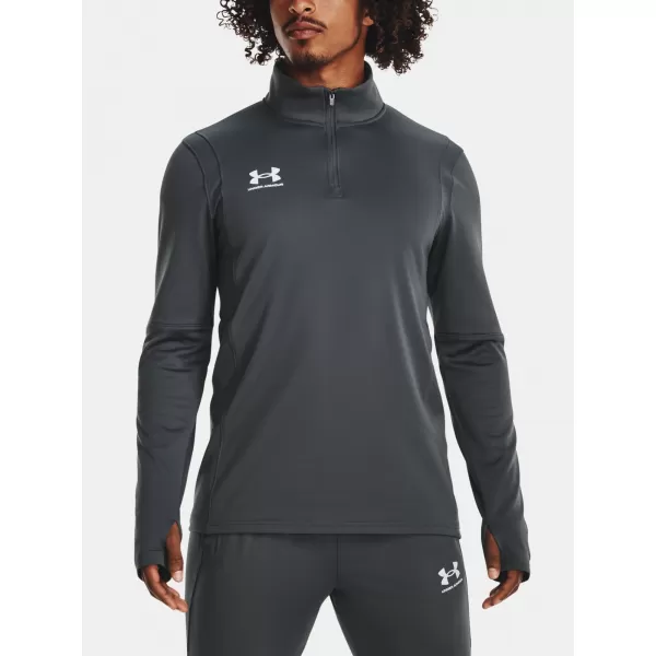  Muška majica kratkih rukava UNDER ARMOUR MS CH. MIDLAYER 1379588-025 SIVA 