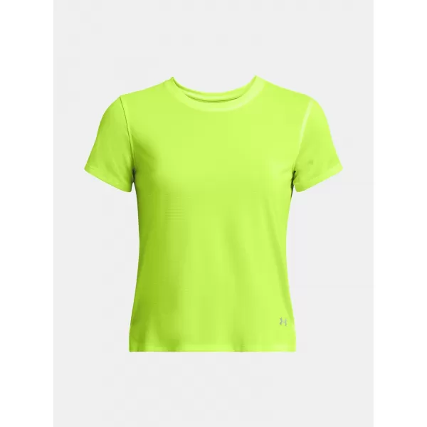  Ženska majica kratkih rukava UNDER ARMOUR LAUNCH SHORTSLEEVE 1382434-731 ZELENA 