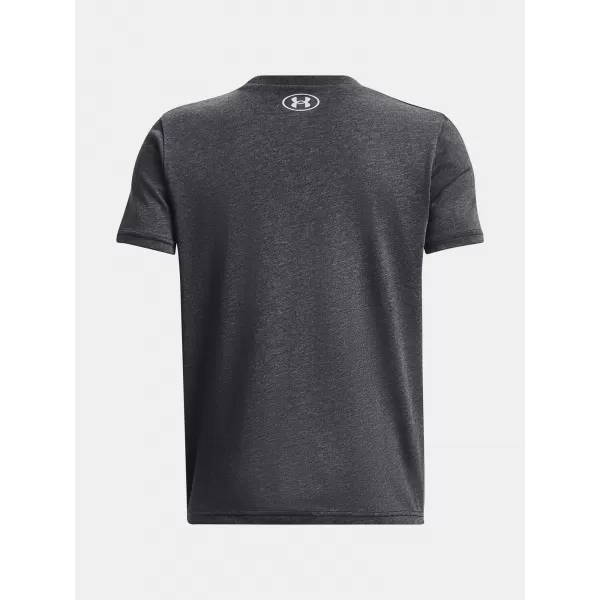  Majica za dječake UNDER ARMOUR B LOGO WORDMARK SS 1380747-001 CRNA 
