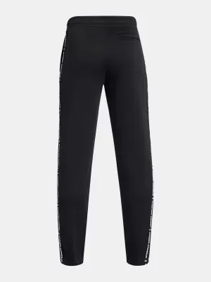 Trenirke za dječake UNDER ARMOUR B ICON FLC JOGGER TAPING 1390294-001 CRNA