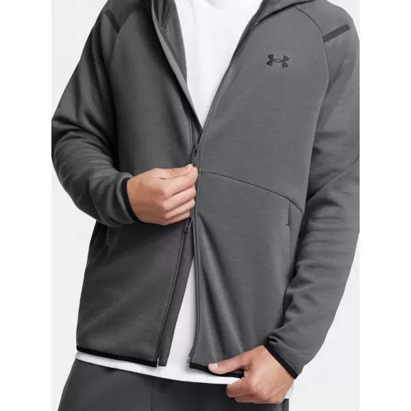  Muški sweatshirt UNDER ARMOUR UNSTOPPABLE FLC FZ HD EU 1389352-025 SIVA 