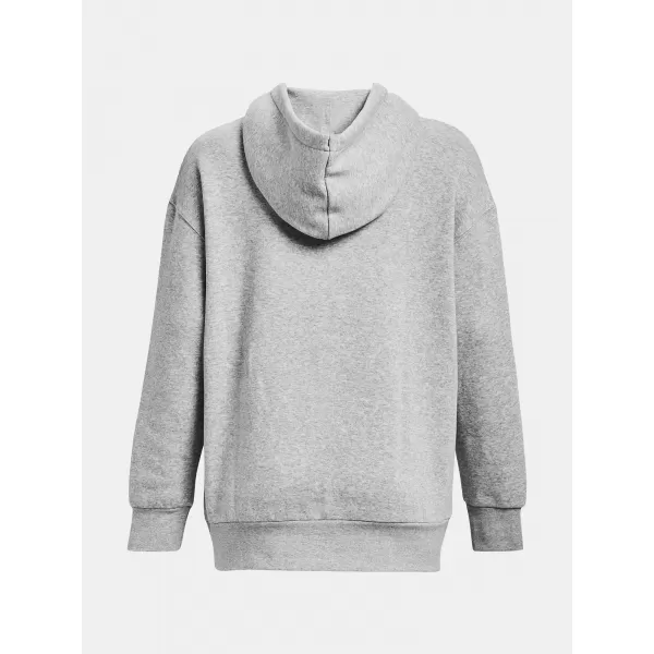 Ženski sweatshirt UNDER ARMOUR ESSENTIAL FLC OS HOODIE 1379495-012 SIVA 