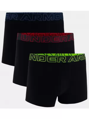Muške bokserice UNDER ARMOUR M PERF COTTON 3IN (3KS) 1383891-004 CRNA