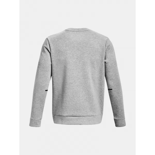  Muški sweatshirt UNDER ARMOUR UNSTOPPABLE FLC CREW 1381688-011 SIVA 
