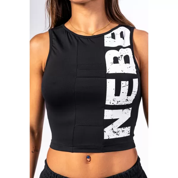  Majica bez rukava SNATCHED 627 BLACK Nebbia 