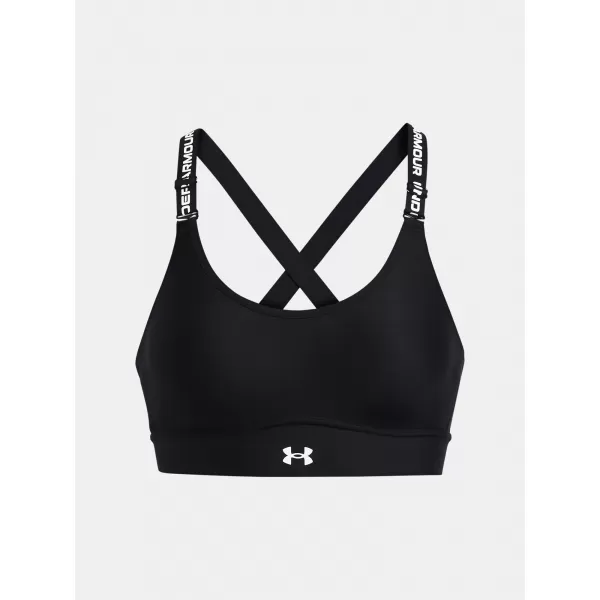  Ženski grudnjak UNDER ARMOUR INFINITY MID 2.0 BRA 1384123-001 CRNA 