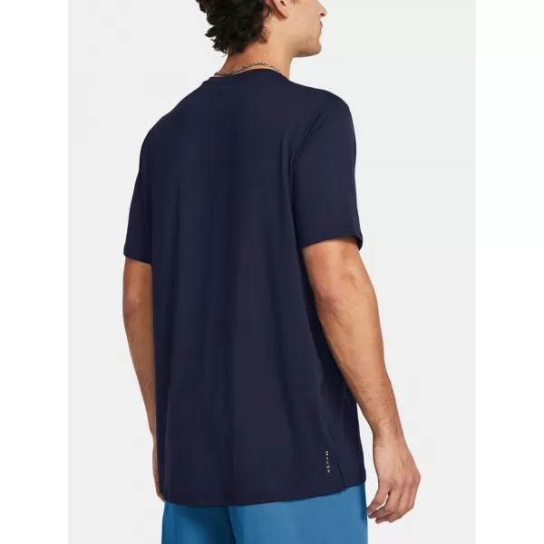  Muška majica kratkih rukava UNDER ARMOUR VANISH ENERGY SS 1383973-410 PLAVA 