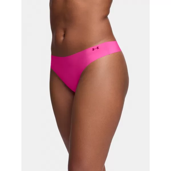  Ženske gaćice UNDER ARMOUR PURE STRETCH NS THONG (3KS) 1383893-652 RUŽIČASTA 