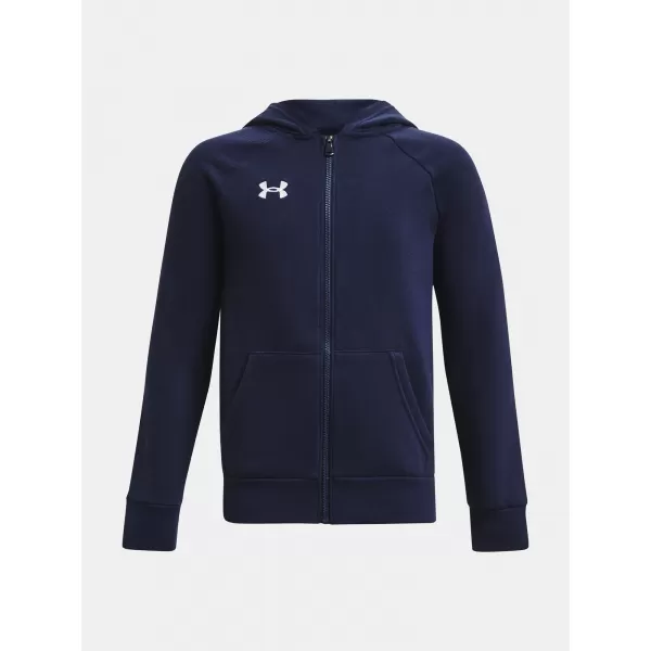  Trenirka za dječake UNDER ARMOUR RIVAL FLEECE FZ HOODIE 1379794-410 PLAVA 