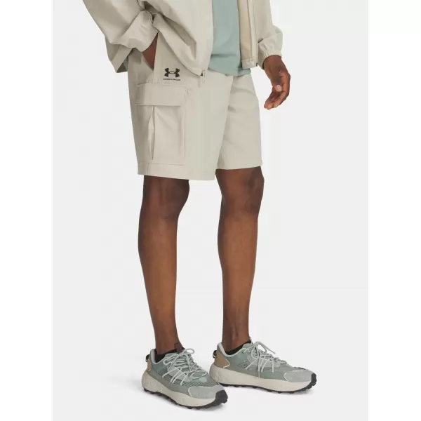  Muške kratke hlače UNDER ARMOUR VIBE WOVEN CARGO SHORT 1386560-289 SMEĐA 