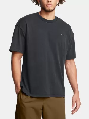 Muška majica kratkih rukava UNDER ARMOUR M HW OS LOGO WASH SS 1389147-001 CRNA