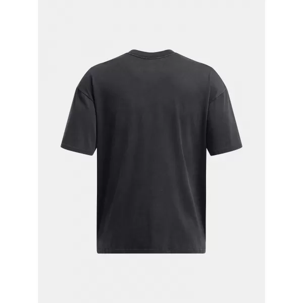  Muška majica kratkih rukava UNDER ARMOUR M HW OS LOGO WASH SS 1389147-001 CRNA 