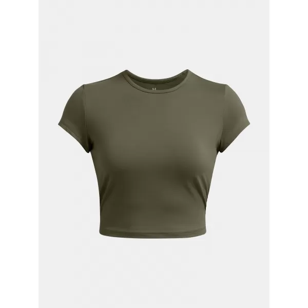  Ženska majica kratkih rukava UNDER ARMOUR MERIDIAN BABY TEE 1387729-390 ZELENA 