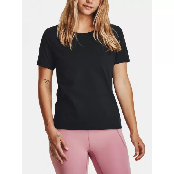  Ženska majica kratkih rukava UNDER ARMOUR MERIDIAN SS 1379155-001 CRNA 
