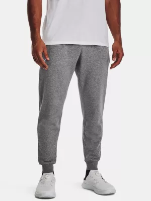 Muške trenirke UNDER ARMOUR RIVAL FLEECE JOGGERS 1379774-025 SIVA