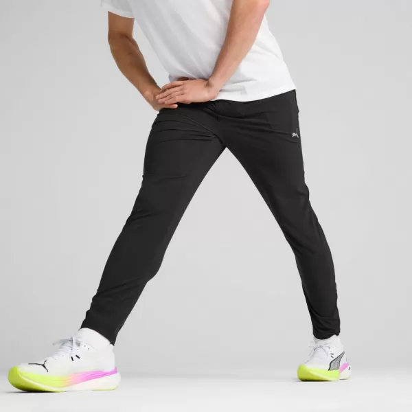  Hlače PUMA M RUN VELOCITY TAPERED PANT 526775-01 CRNI 