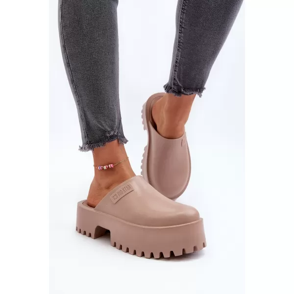  Ženske papuče BIG STAR NN274016 BEŽ Big Star Shoes 