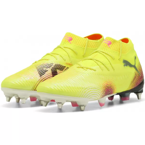  Čizme PUMA FUTURE 8 ULTIMATE MXSG 108188_03 UPOZORENJE/CRNO/SUNCE POGOĐENO 