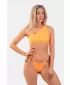 Narančasti gornji dio bikinija s bandeau na jedno rame - gornji dio 449 ORANGE Nebbia