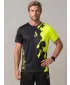 Muška premium funkcionalna majica ALTISPORT VOJ/ALM112TR01 CRNO-FLUO ŽUTA
