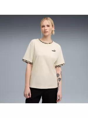Košulja PUMA ESS GRAPHIC ANIMAL RELAXED TEE 688082-87 BIJELA BOJA