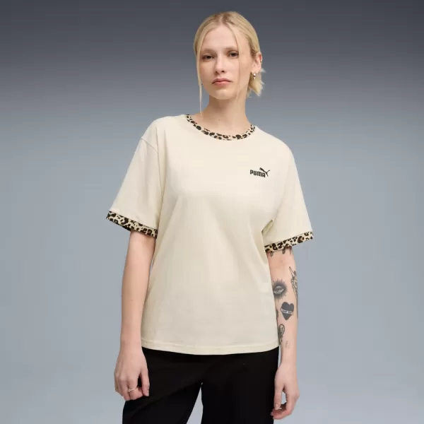  Košulja PUMA ESS GRAPHIC ANIMAL RELAXED TEE 688082-87 BIJELA BOJA 