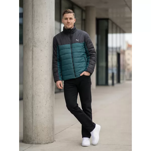  Muška jakna PUMA ESS PADDED JACKET 685210-75 ZELENA 