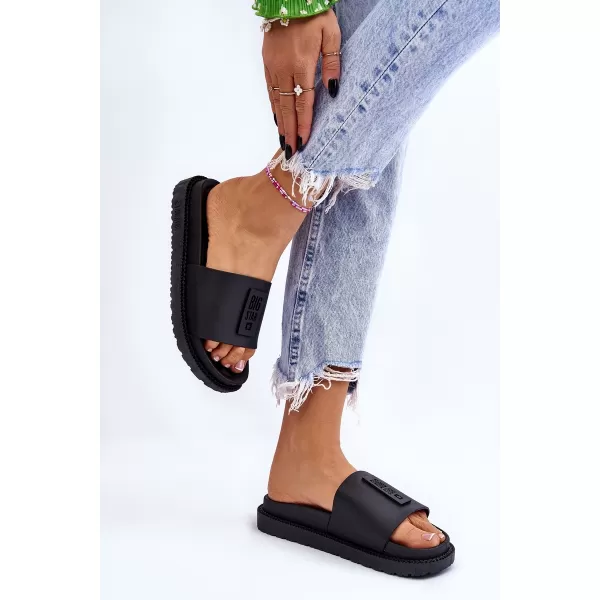  Ženske papuče BIG STAR LL274429 BLACK Big Star Shoes 