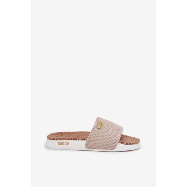  Ženske papuče BIG STAR RR274A102 BEŽ Big Star Shoes 