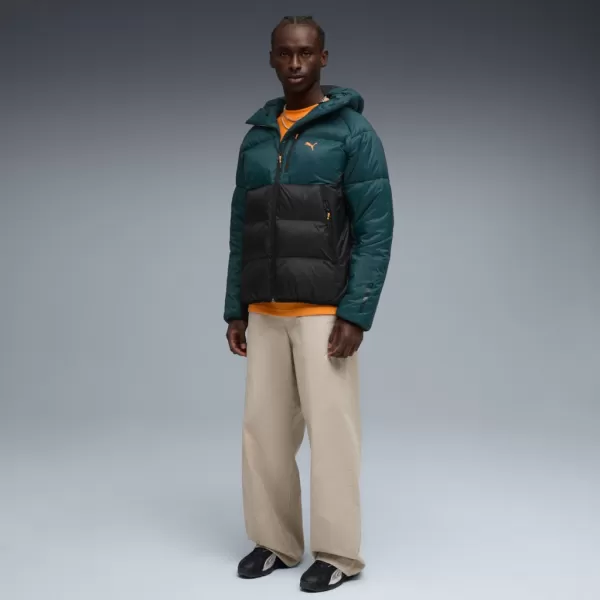  Muška jakna PUMA TECH PRIMALOFT PUFFER JACKET 632165-75 ZELENA 