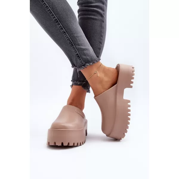  Ženske papuče BIG STAR NN274016 BEŽ Big Star Shoes 