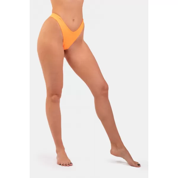  Narančasti bikini V-oblika - visoki rezani donji dio 455 ORANGE Nebbia 