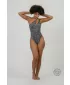 FORTALEZA Monokini - zebra 735 BIJELI Nebbia