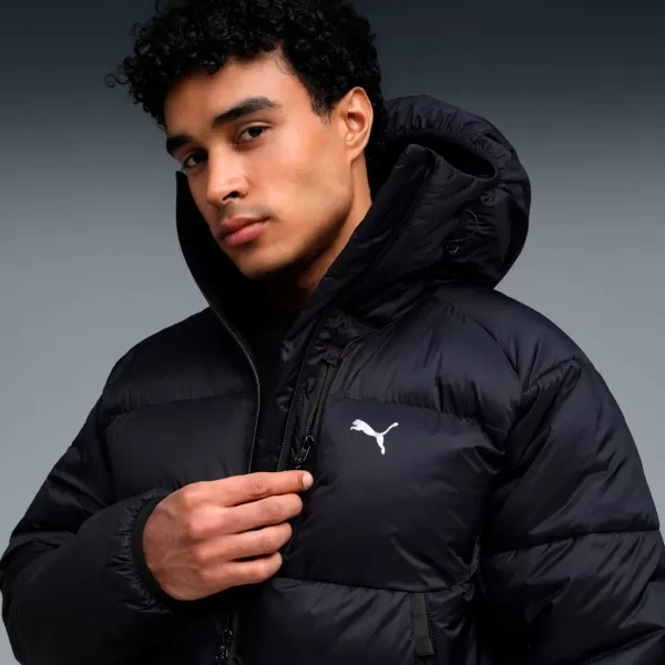  Muška jakna PUMA TECH PRIMALOFT PUFFER JACKET 632165-01 CRNA 