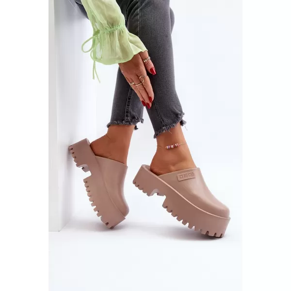  Ženske papuče BIG STAR NN274016 BEŽ Big Star Shoes 