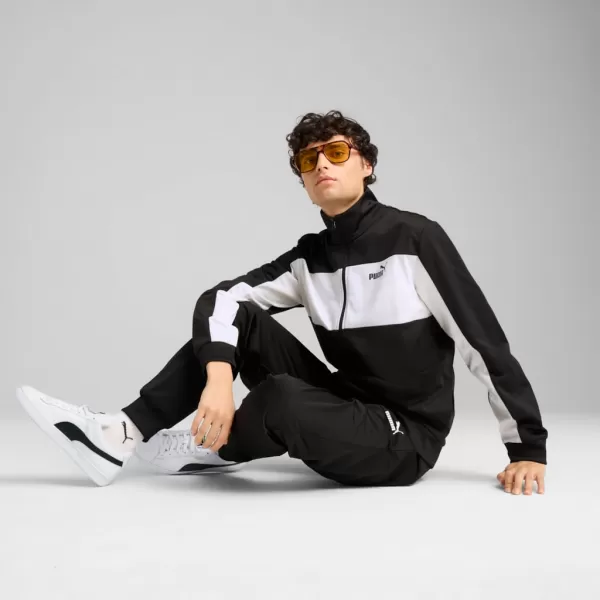  Muški komplet PUMA POLY COLORBLOCK SUIT 687304-01 CRNA 