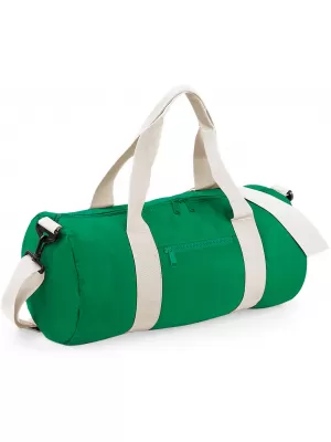 | BG 140 KELLY GREEN/OFF WHITE BagBase