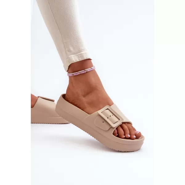  Ženske papuče BIG STAR NN274A666 BEŽ Big Star Shoes 
