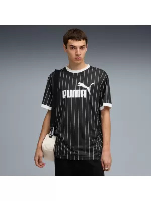 Muški dres PUMA ESS STRIPED JERSEY 688263-01 CRNA