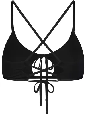 Ženski bikini - gornji dio NORDBLANC NBSSS8211 CRNI
