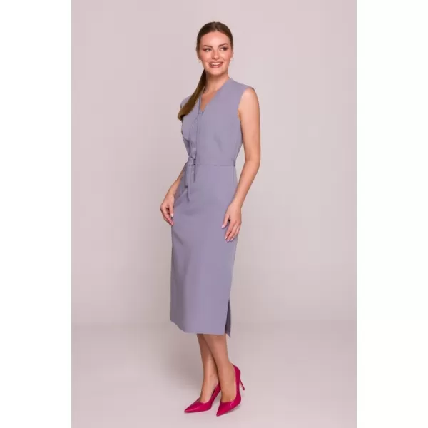  Haljina STYLOVE S410 GOLUBIJE SIVA 
