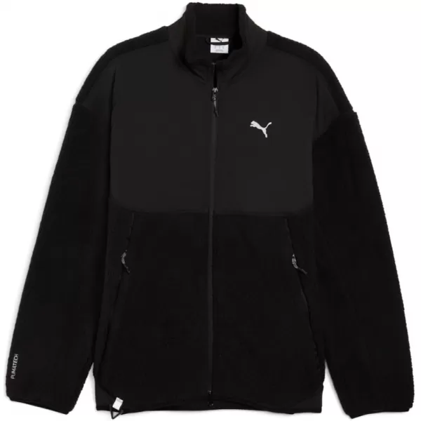  Muška jakna PUMA TECH SOFT TECH RELAXED SHERPA JACKET 632104-01 CRNA 