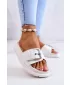 Modne ženske papuče BIG STAR JJ274A309 WHITE Big Star Shoes