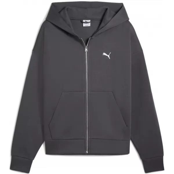  Muška dukserica PUMA WARDROBE ESS BOXY FULL-ZIP HOODIE DK 632066-44 SIVA 