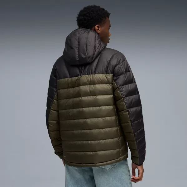  Muška jakna PUMA PACKLITE HOODED DOWN JACKET 685221-70 ZELENA 